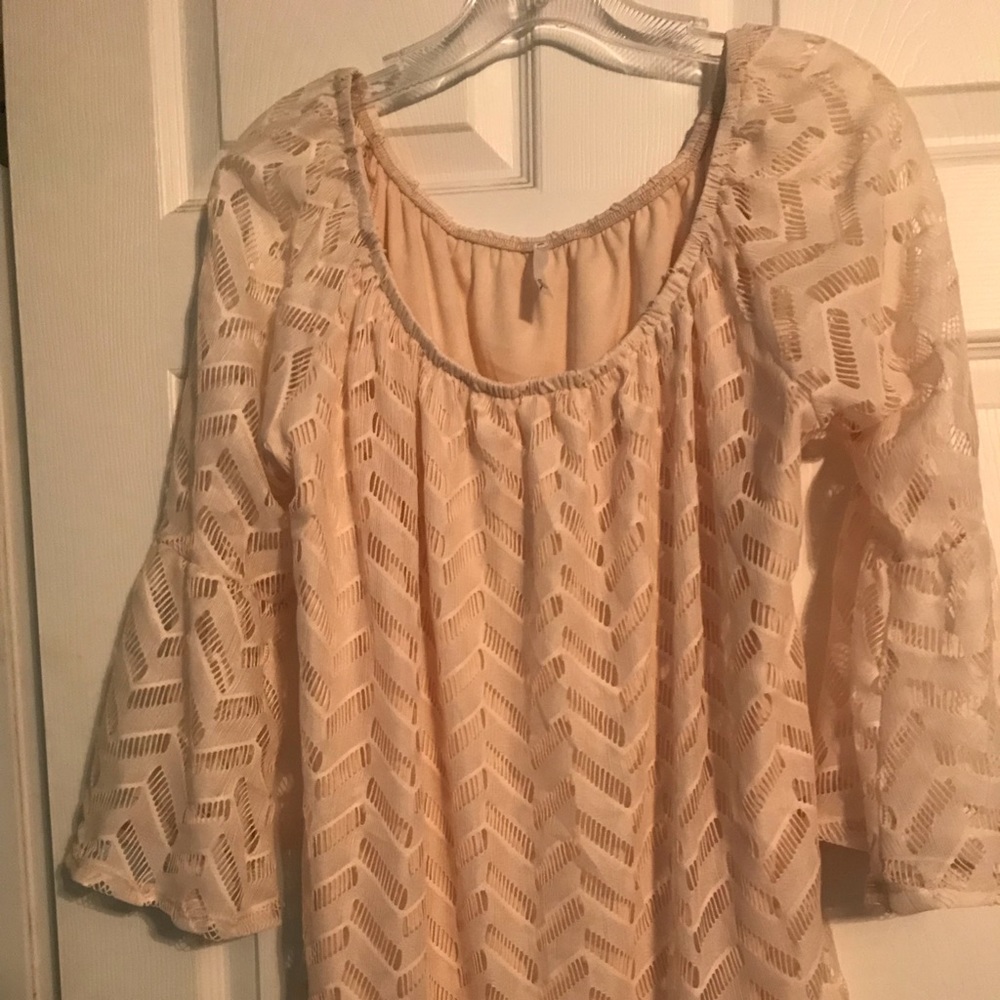 Ivory lace dress